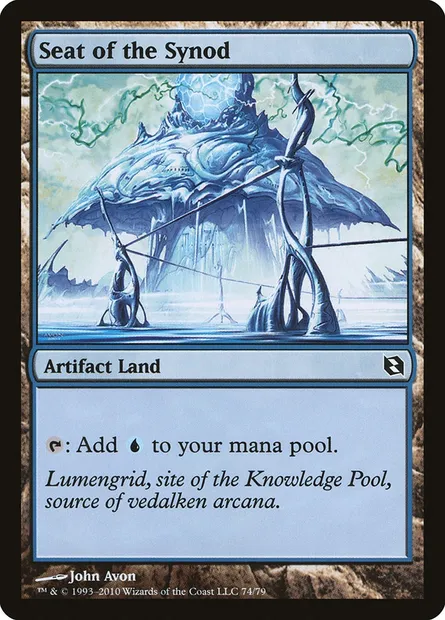 Siège du Synode, carte Magic DDF 74 — extension Duel Decks: Elspeth vs. Tezzeret