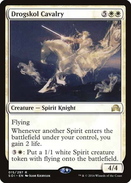 Drogskol Cavalry, Magic card SOI 15 — Shadows over Innistrad set