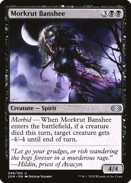 Morkrut Banshee, Magic card 2XM 99 — Double Masters set