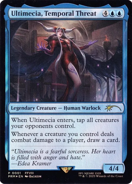 Ultimecia, Temporal Threat, Magic card PMEI 2025-11 — Media and Collaboration Promos set