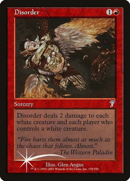 Disorder, Magic card 7ED 179★ — Seventh Edition set