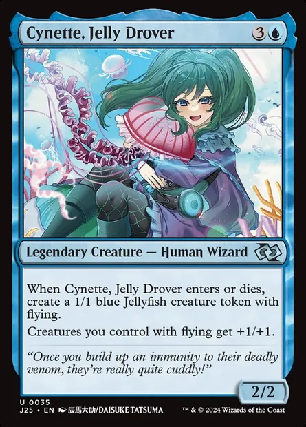Cynette, Jelly Drover, Magic card J25 35 — Foundations Jumpstart set