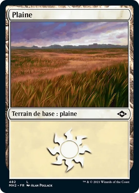 Plaine, carte Magic MH2 482 — extension Horizons du Modern 2