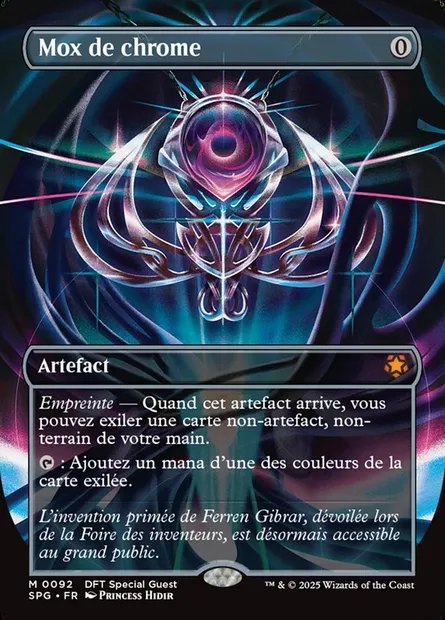 Mox de chrome, carte Magic SPG 92 — extension Special Guests