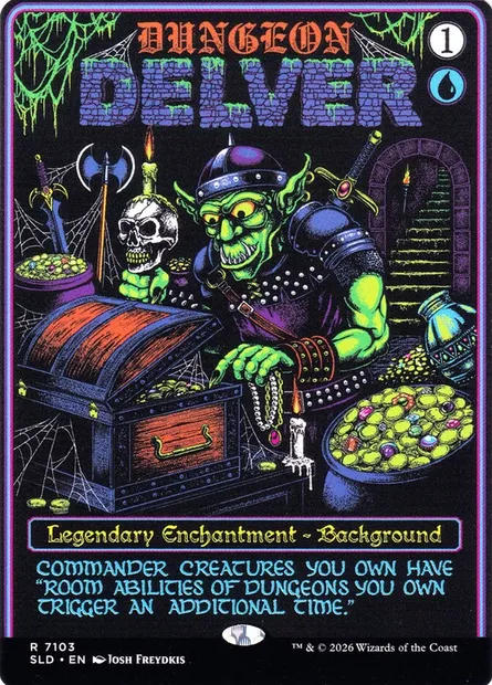 Dungeon Delver, Magic card SLD 7103 — Secret Lair Drop set