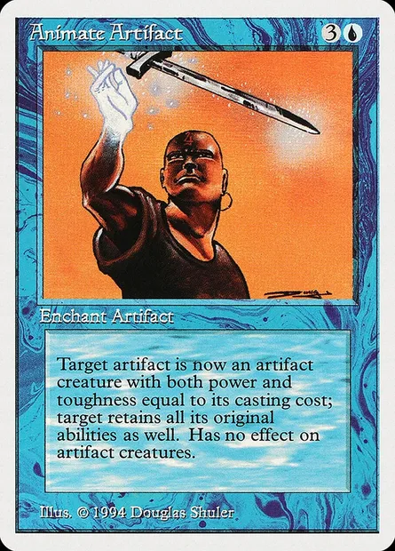 Animate Artifact, Magic card SUM 48 — Summer Magic / Edgar set