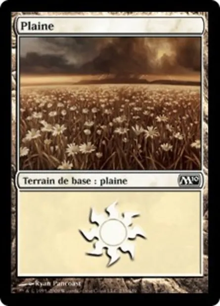 Plaine, carte Magic M10 233 — extension Magic 2010