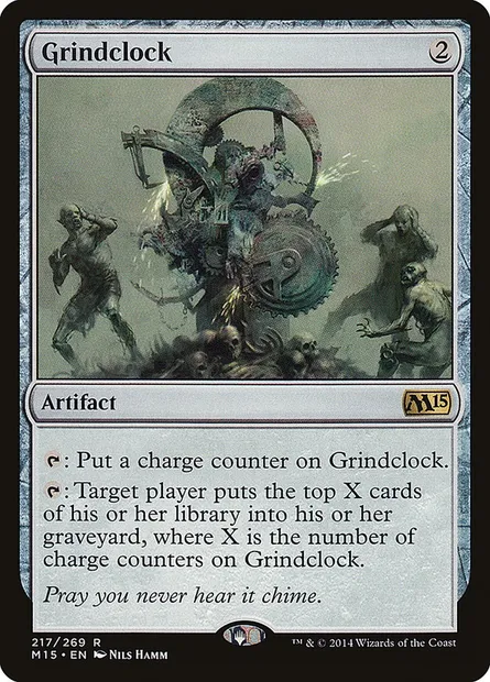Grindclock, Magic card M15 217 — Magic 2015 set