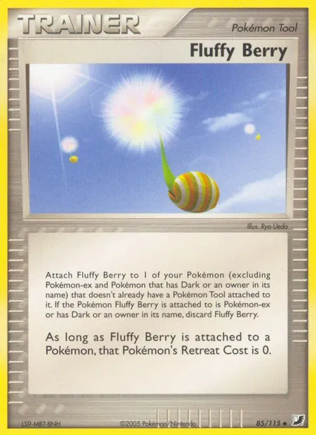 Fluffy Berry, Pokémon card UF 85 — Unseen Forces set