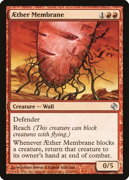 Aether Membrane, Magic card DDI 48 — Duel Decks: Venser vs. Koth set