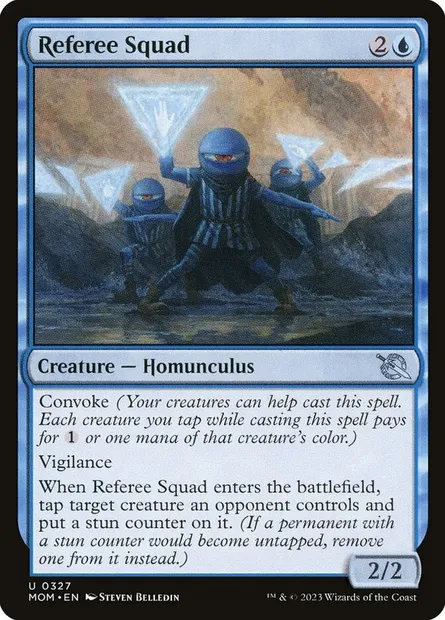 Referee Squad, Magic card MOM 327 — March of the Machine set