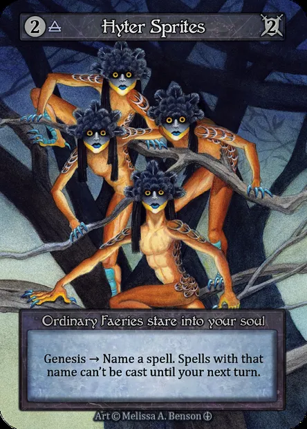 Hyter Sprites, carte Sorcery ATH 033 — extension Arthurian Legends
