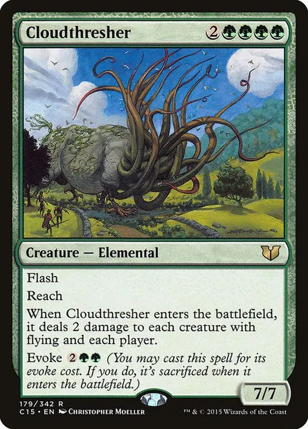 Cloudthresher, Magic card C15 179 — Commander 2015 set