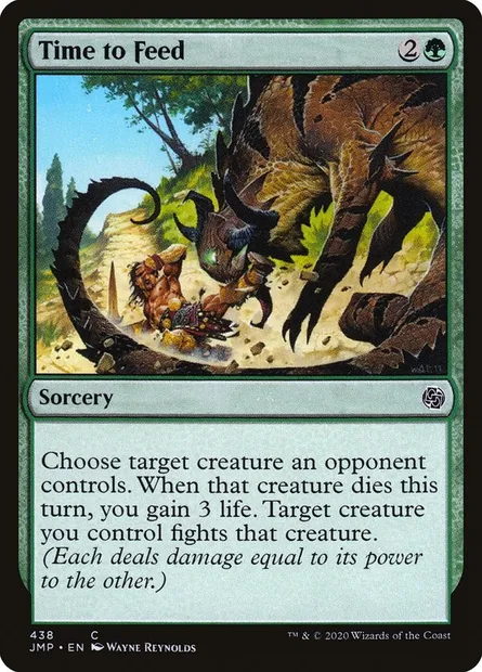 Time to Feed, Magic card JMP 438 — Jumpstart set