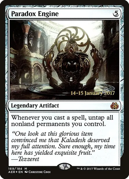 Paradox Engine, Magic card PAER 169s — Aether Revolt Promos set