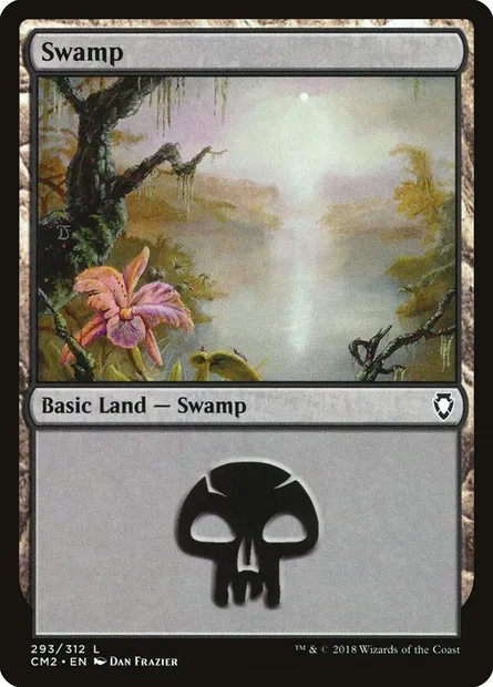 Marais, carte Magic CM2 293 — extension Commander Anthology Volume II