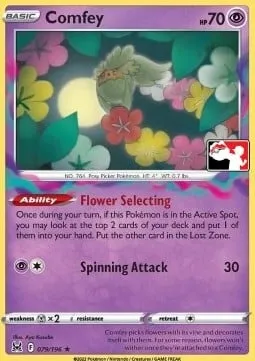 Comfey, Pokémon card PPS 079-3 — Play! Pokémon Prize Pack Series set