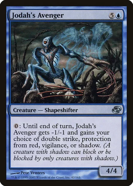 Vengeur de Jodah, carte Magic PLC 42 — extension Chaos planaire