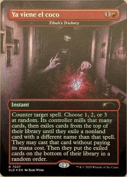 Tibalt's Trickery, Magic card SLD 7027 — Secret Lair Drop set