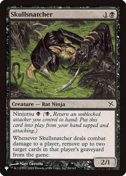 Skullsnatcher, Magic card PLST BOK-84 — The List set