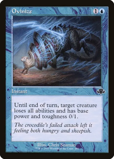 Ovinize, Magic card DMR 291 — Dominaria Remastered set