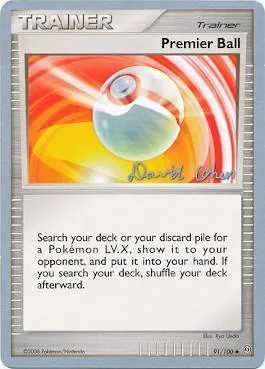 Honor ball, carte Pokémon WCD09 091 — extension World Championship Decks 2009
