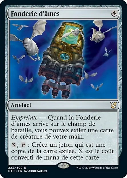 Fonderie d'âmes, carte Magic C19 223 — extension Commander 2019