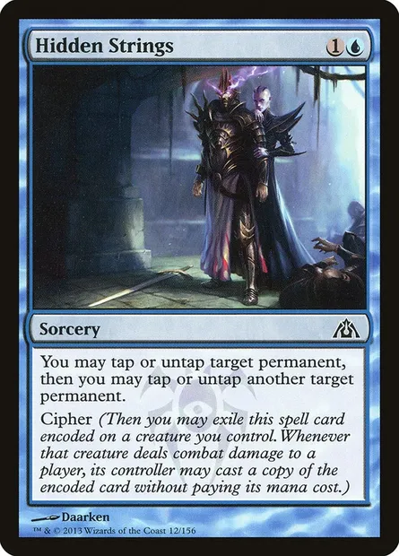 Hidden Strings, Magic card DGM 12 — Dragon's Maze set