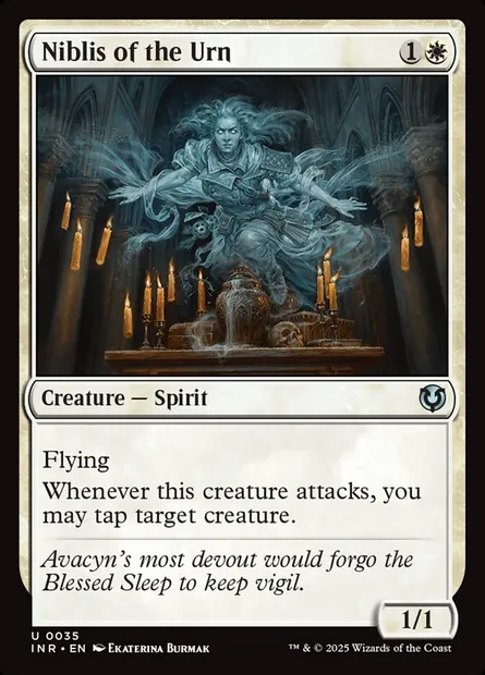 Niblis de l'urne, carte Magic INR 35 — extension Innistrad Remastered
