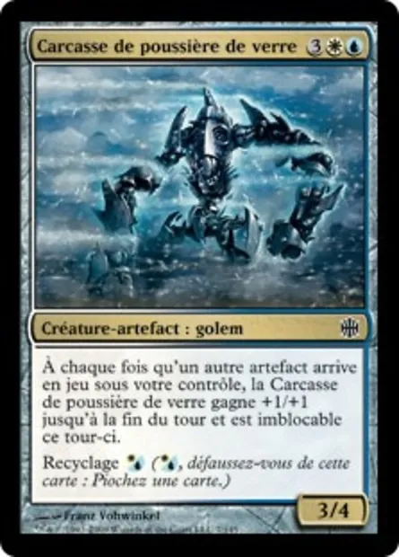 Carcasse de poussière de verre, carte Magic ARB 7 — extension La Renaissance d'Alara