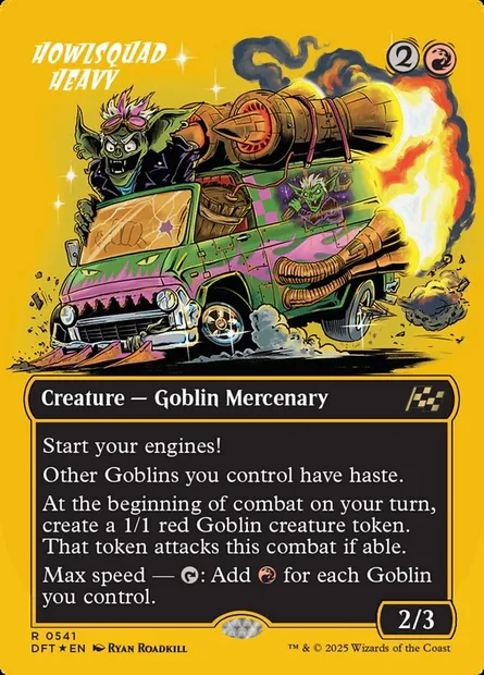Howlsquad Heavy, Magic card DFT 541 — Aetherdrift set