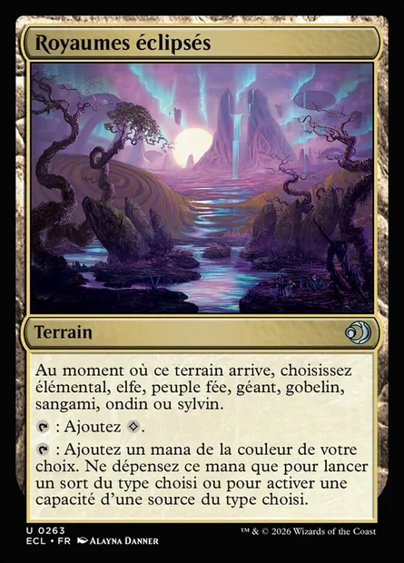 Royaumes éclipsés, carte Magic ECL 263 — extension Lorwyn Eclipsed