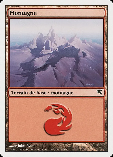 Montagne, carte Magic PSAL D10 — extension Salvat 2005