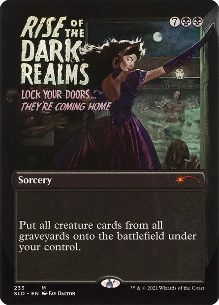 Ascension des Royaumes obscurs, carte Magic SLD 233 — extension Secret Lair Drop