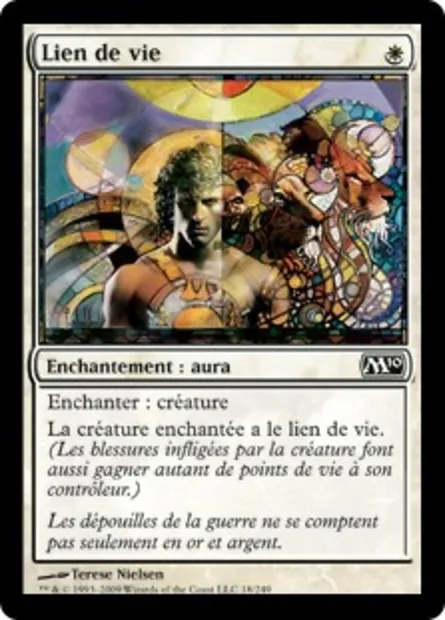 Lien de vie, carte Magic M10 18 — extension Magic 2010