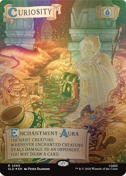 Curiosity, Magic card SLD 2569 — Secret Lair Drop set