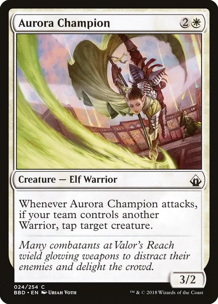 Aurora Champion, Magic card BBD 24 — Battlebond set