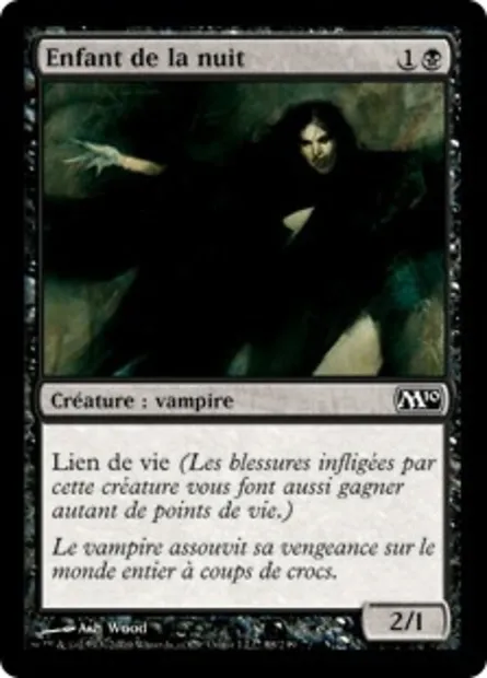 Enfant de la nuit, carte Magic M10 88 — extension Magic 2010