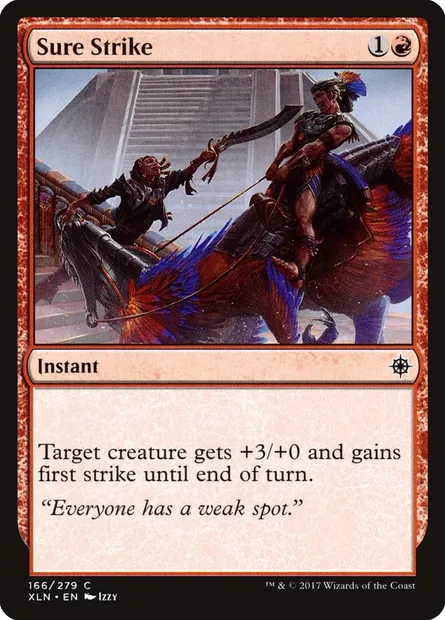 Sure Strike, Magic card XLN 166 — Ixalan set