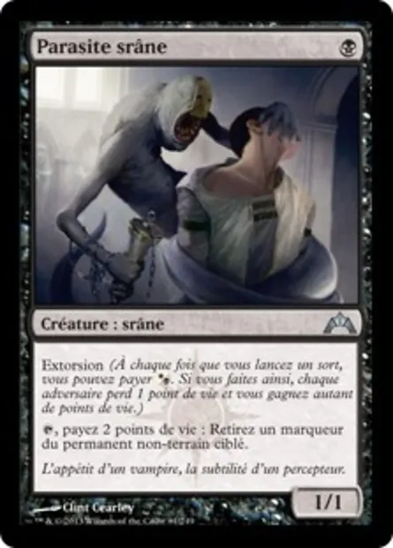 Parasite srâne, carte Magic GTC 81 — extension Insurrection