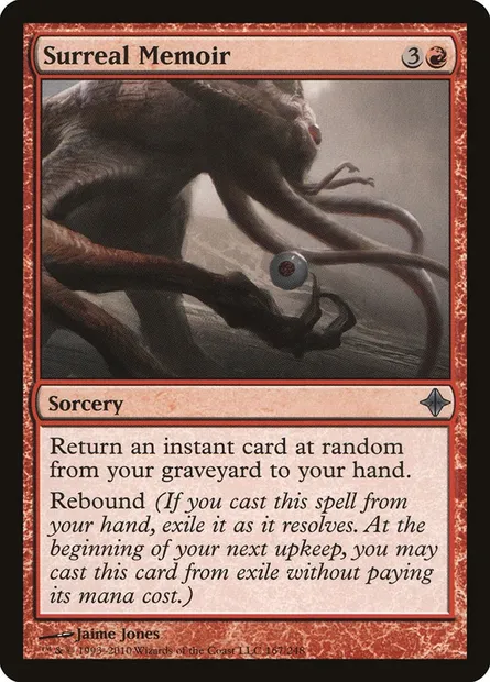 Surreal Memoir, Magic card ROE 167 — Rise of the Eldrazi set