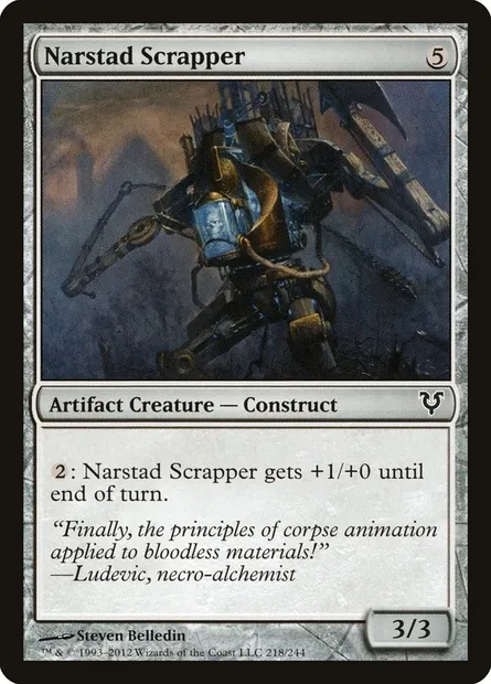 Narstad Scrapper, Magic card AVR 218 — Avacyn Restored set