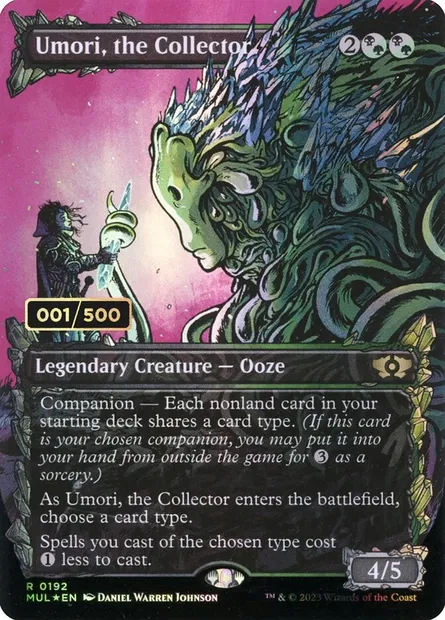 Umori, the Collector, Magic card MUL 192z — Multiverse Legends set
