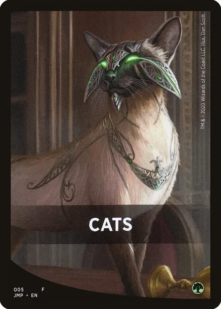 Cats, carte Magic FJMP 5 — extension Jumpstart Front Cards