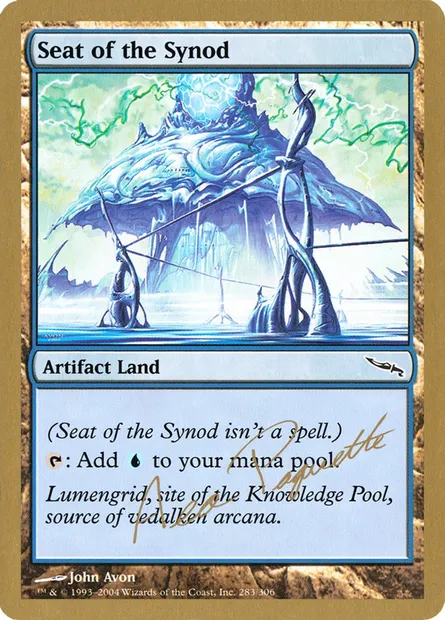 Siège du Synode, carte Magic WC04 ap283 — extension World Championship Decks 2004