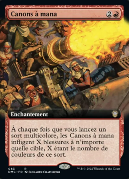 Canons à mana, carte Magic DMC 83 — extension Dominaria United Commander