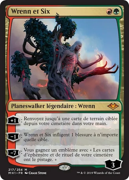 Wrenn et Six, carte Magic MH1 217 — extension Horizons du Modern