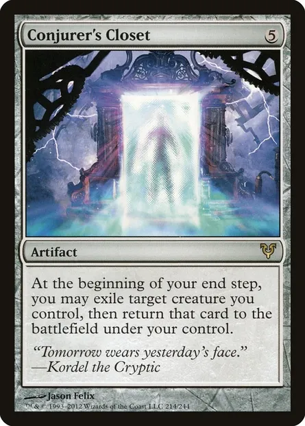 Conjurer's Closet, Magic card AVR 214 — Avacyn Restored set