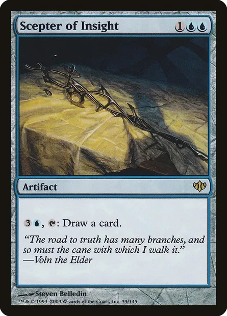 Scepter of Insight, Magic card CON 33 — Conflux set