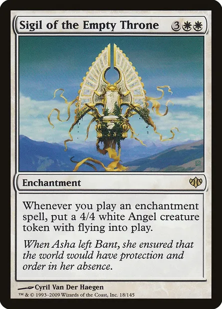 Sigil of the Empty Throne, Magic card CON 18 — Conflux set